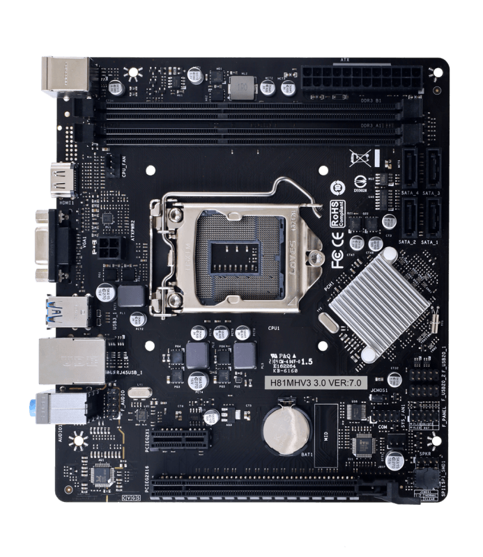 Placa de bază Biostar H81MV3 3.0 LGA1150