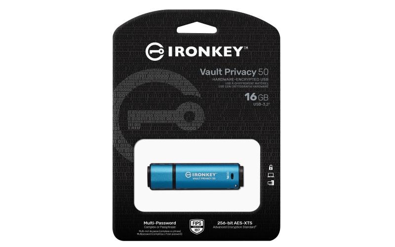 Memorie USB Flash Drive Kingston 16GB IronKey VP50