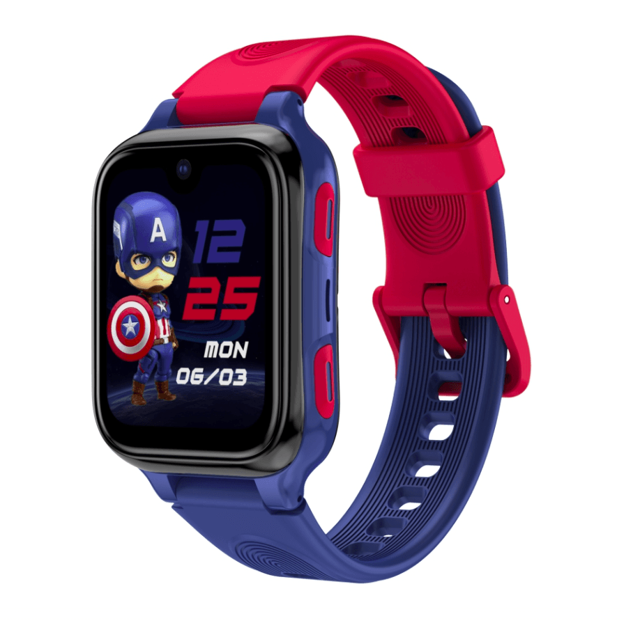 LAGENIO Smartwatch pentru copii K9 , Premium 4G cu Functie Telefon & AI, Slim, Localizare GPS, Control Parental, Buton SOS, Albastru