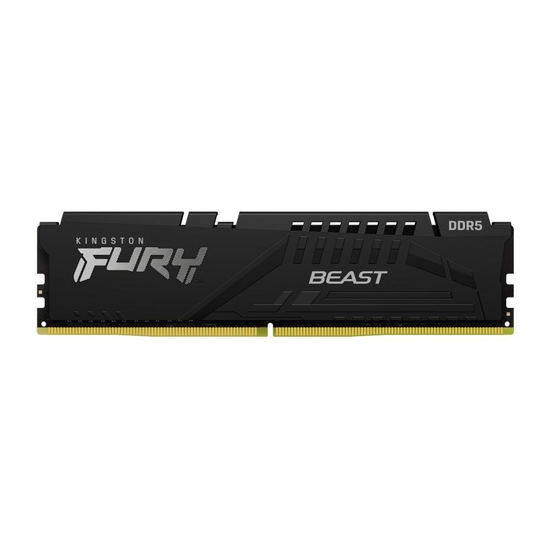 Memorie RAM Kingston DDR5 16GB 5600Mhz CL40 1.25V Fury Beast Black XMP