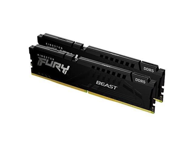 Memorie RAM Kingston DDR5 64GB 6000Mhz CL30 1.4V Dual Channel Kit Fury Beast Black EXPO