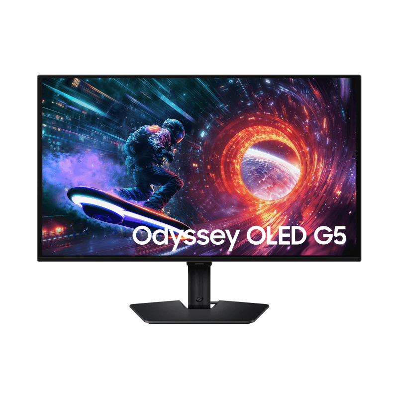 Monitor Samsung 27" LS27FG500SUXEN, Diagonal (inch): 27, Diagonal (cm): 68, Aspect ratio: 16:9, Panel: OLED, Resolution: 2560x1440, Refresh Rate: 180Hz/144Hz, Response time GtG: 0.03ms, Brightness (max): 200 cd/m², Contrast (static) : 1M:1, Viewing angle: 178/178, Color Gamut Type: DCI, Color Gamut