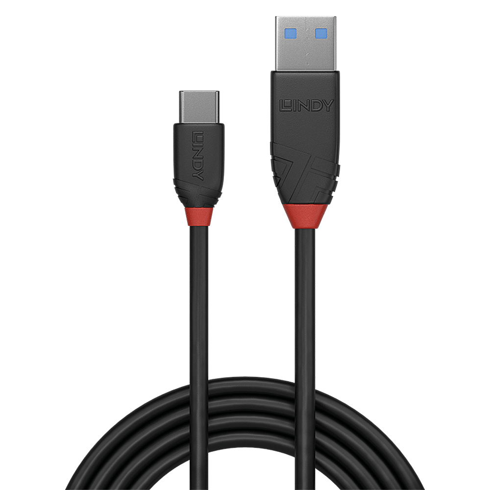 Cablu Lindy 1m USB 3.2 Type A la C 10Gbps