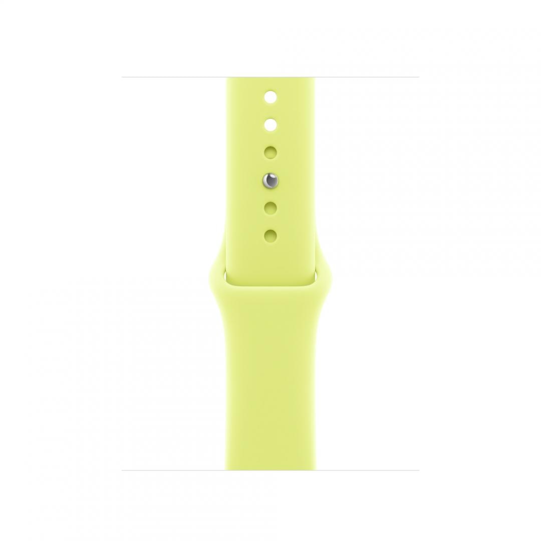 Apple Watch 42mm Neon Yellow Sport Band - S/M