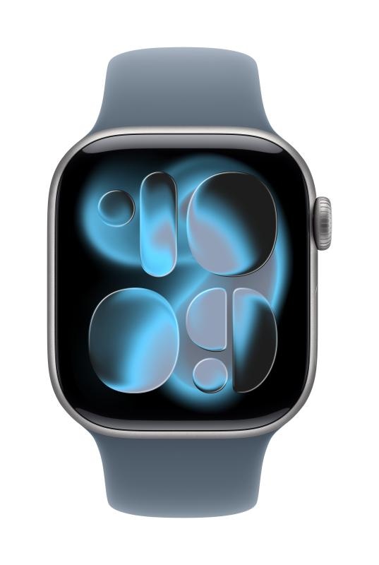 Apple Watch 42mm Anchor Blue Sport Band - S/M