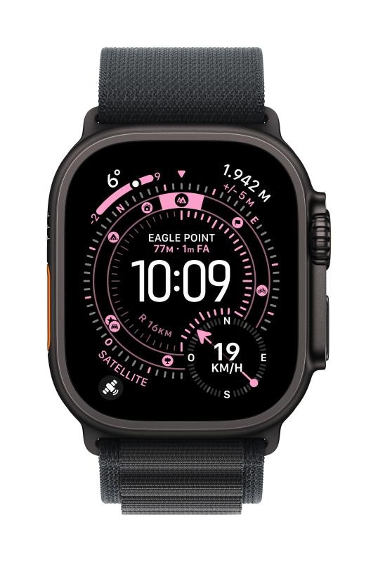 AW BAND 49MM ALPINE BK TITANIUM S