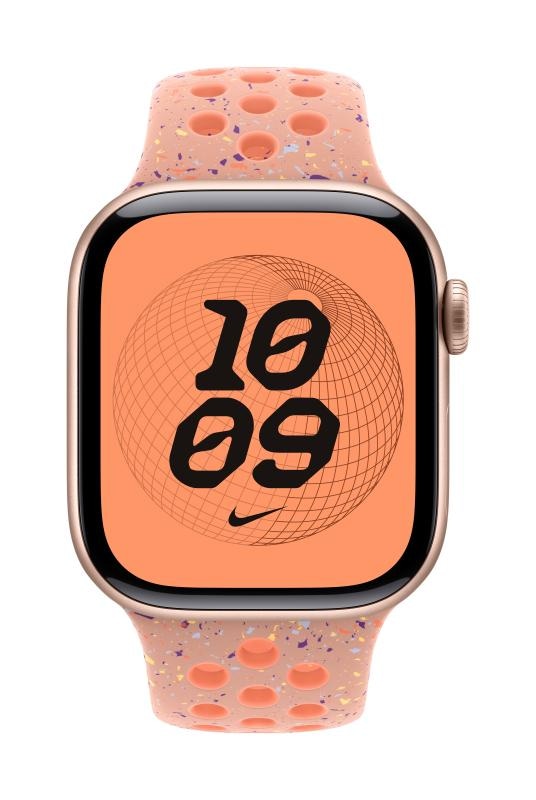 AW BAND 42MM NIKE SPORT ALPENGLOW PK M/L