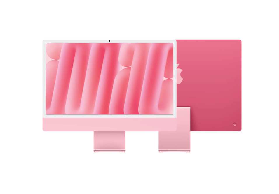 Apple iMAC 24" Retina 4.5k/ Apple M4 (CPU 10-core, GPU 10-core, Neural Engine16-core)/16GB/512GB - Pink - INT KB (2024)
