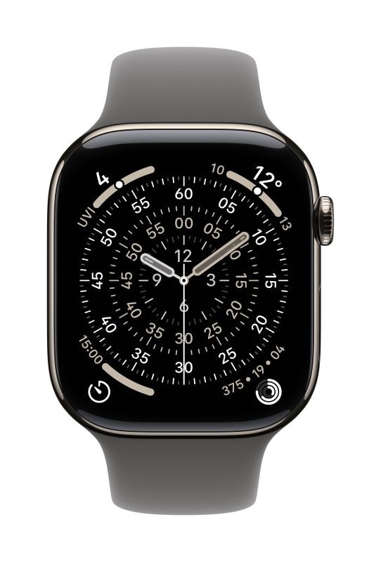Apple Watch 46mm Stone Gray Sport Band - M/L