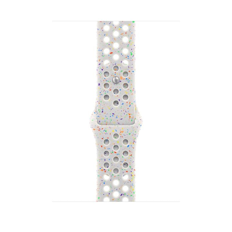 Apple Watch 46mm Pure Platinum Nike Sport Band - S/M