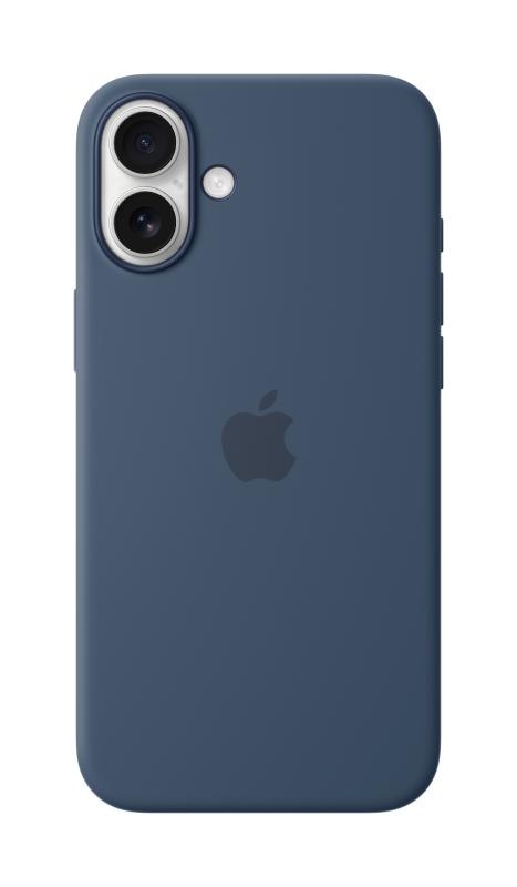 iPhone 16 Plus Silicone Case with MagSafe - Denim