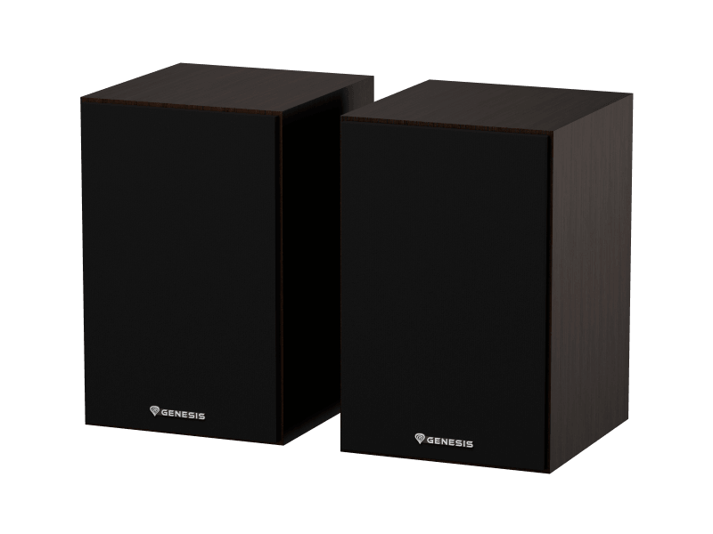 Boxe Genesis Arsen 302BT 2.0, putere RMS 10W x 2, frecventa raspusn 60 - 20000 Hz, material MDF, maro
