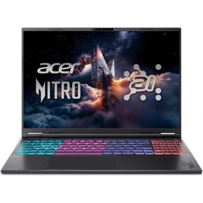 Laptop Gaming Acer Nitro 16S AI, cu procesor AMD Ryzen AI 7 350, 16'' IPS, 16 GB DDR5, 1 TB SSD, NVIDIA GeForce RTX 5060, 8 GB GDDR7, Fr OS