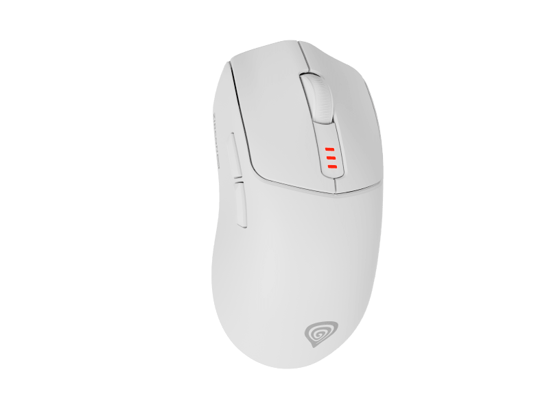 GENESIS Zircon 500. Form factor: Right-hand. Movement detection technology: Optical, Device interface: RF Wireless + Bluetooth + USB  Type-C, Movement resolution: 10000 DPI, Frame rate: 4600 fps, Buttons type: Pressed buttons, Buttons quantity: 6, Scroll type: Wheel, Acceleration (max): 20 G. Power