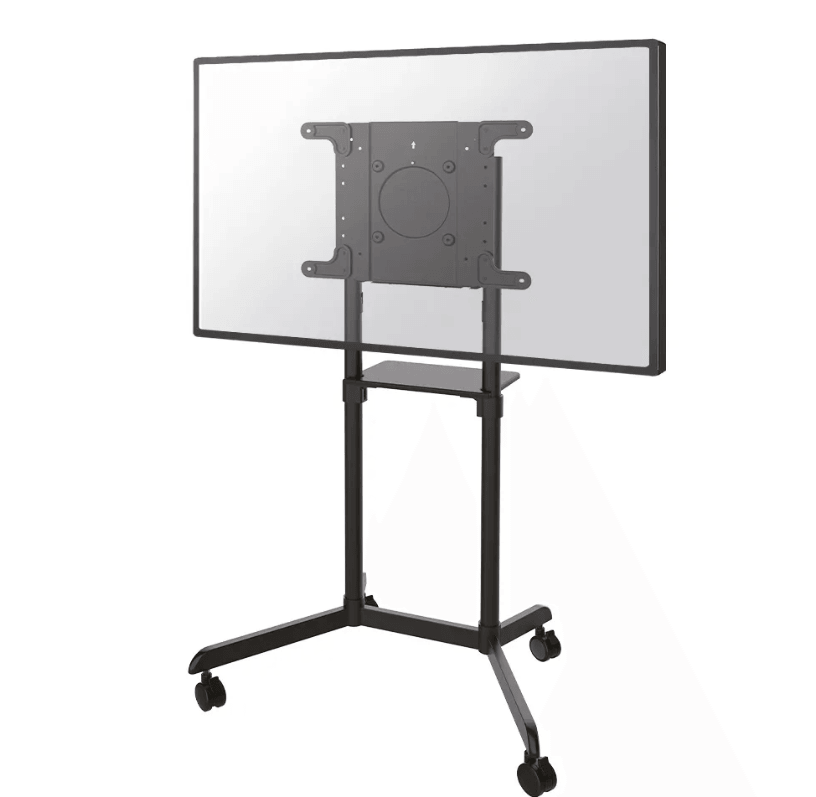 Stand mobil de podea, Neomounts by Newstar NS-M1250BLACK, 37"-70", VESA max. 600x400, suporta pana la 70kg, inclinatie 5°, rotatie 90°, negru