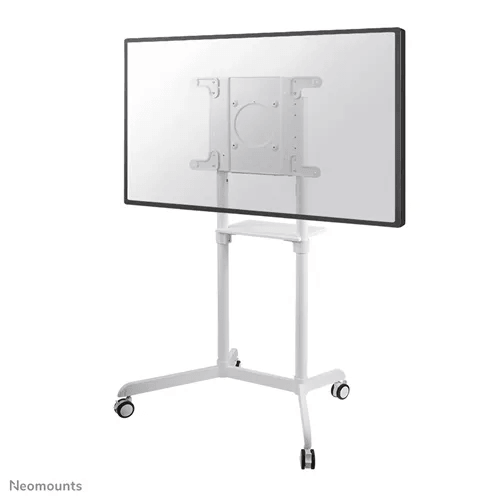 Stand mobil de podea, Neomounts by Newstar NS-M1250WHITE, 37"-70", VESA max. 600x400, suporta pana la 70kg, inclinatie 5°, rotatie 90°, alb