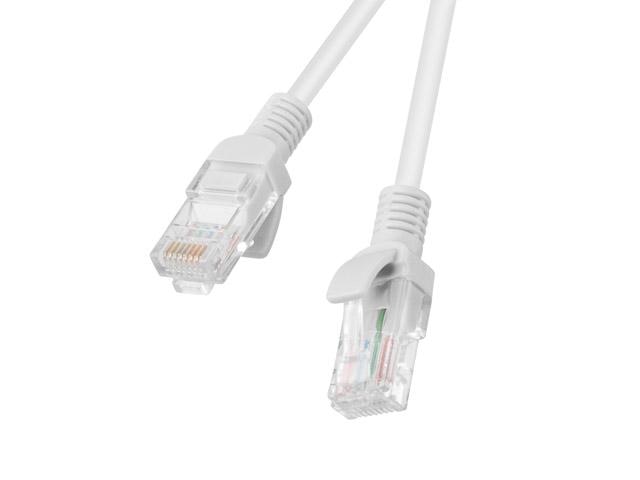 Patch cord Cat.6 UTP LSZH Cu 0,5 m gri, Fluke Passed