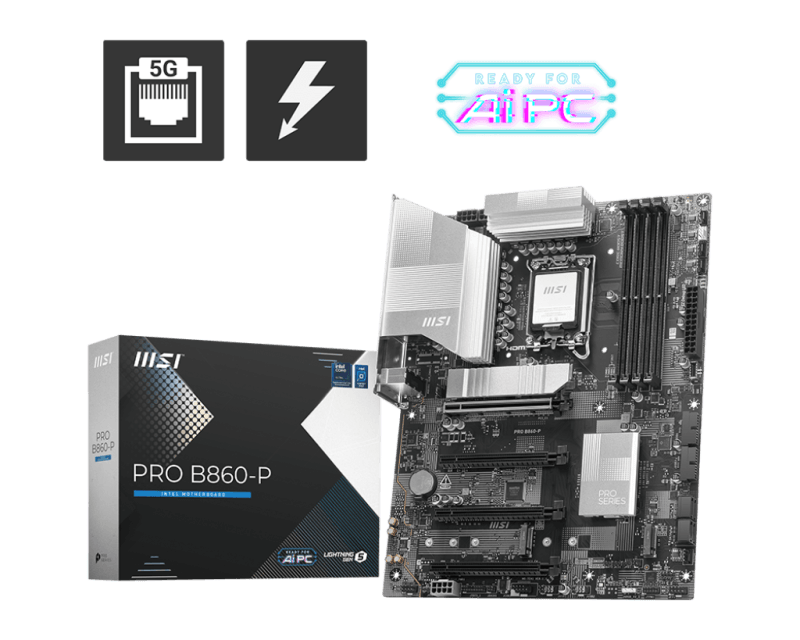 Placa de bază MSI PRO B860-P LGA1851