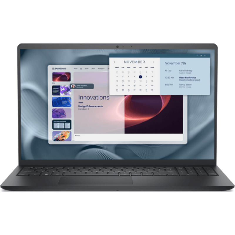 Laptop SMB Dell Pro 15 Essential PV15250, cu procesor Intel Core 3 100U, 15.6'' IPS, 8 GB DDR5, 512 GB SSD, Intel UHD Graphics, Linux