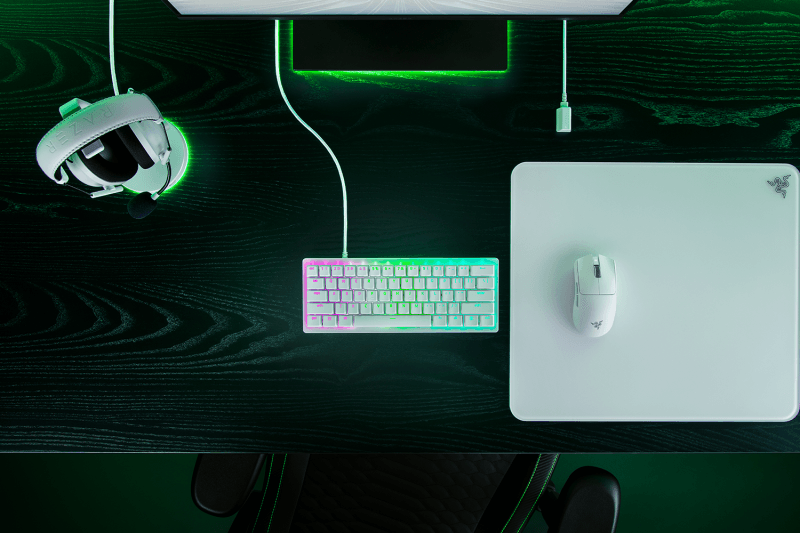 Tastatura mecanica Razer Huntsman V3 Pro Tenkeyless , iluminare Razer Chroma RGB, US layout, negru