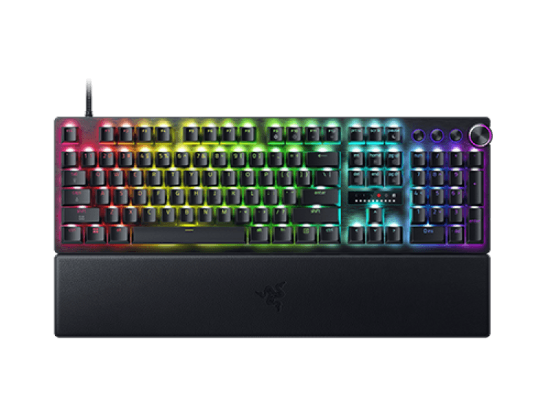 Tastatura mecanica Razer Huntsman V3 Pro 8KHz, iluminare Razer Chroma RGB, US layout, negru