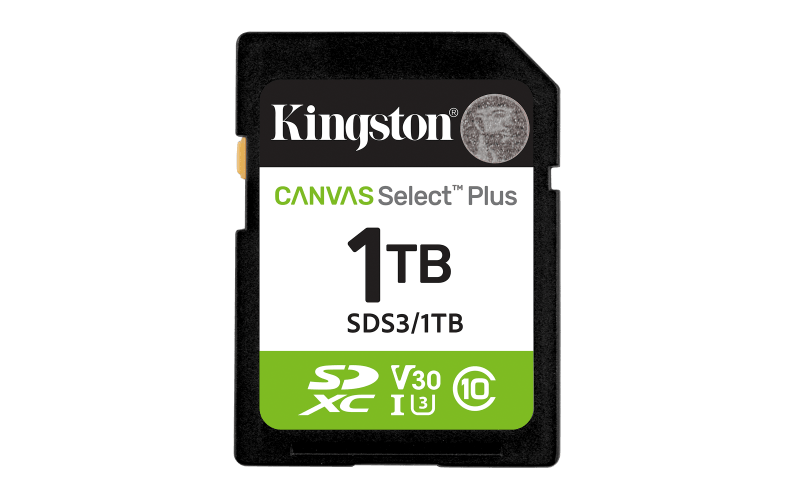 Card de Memorie SDXC Kingston 1TBCanvas Select Plus