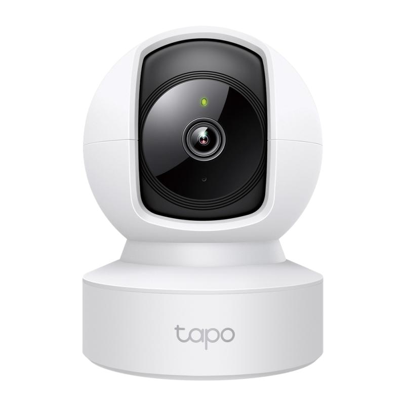 Pan/Tilt Home Security Wi-Fi Camera SPEC:2K (2304x1296), 2.4 GHz, Horizontal 360º, 1 × Ethernet Port FEATURE: Pan/Tilt, Smart Detection and Notifications (motion, people, baby crying), Motion Tracking, Sound and Light Alarm, Remote Control, Two-Way Audio, Voice Control (Works with Google Assistant