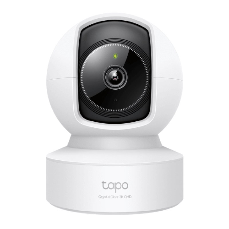 Pan/Tilt AI Home Security Wi-Fi Camera SPEC: 2K QHD (2560x1440), 2.4 GHz, Horizontal 360º, 1 × Ethernet Port FEATURE: Pan/Tilt, Smart AI Detection and Notifications (motion, people, pets, cars, baby crying, abnormal sound), Motion Tracking, Sound and Light Alarm, Remote Control, Two-Way Audio, Voice