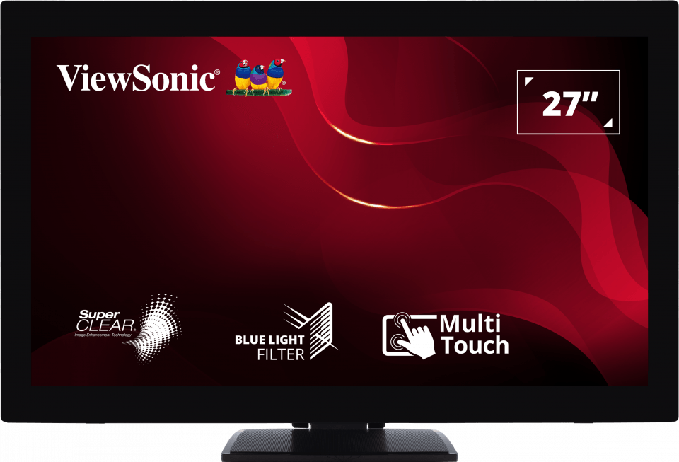Monitor ViewSonic 27" TD2760, Touch: 10pts, Diagonal (inch): 27, Diagonal (cm): 69, Aspect ratio: 16:9, Panel: VA, Resolution: 1920x1080, Refresh Rate: 60Hz, Response time GtG: 6ms, Brightness (max): 250 cd/㎡, Contrast (static) : 3000:1, Viewing angle: 178°/178°, Color Gamut Type: NTSC