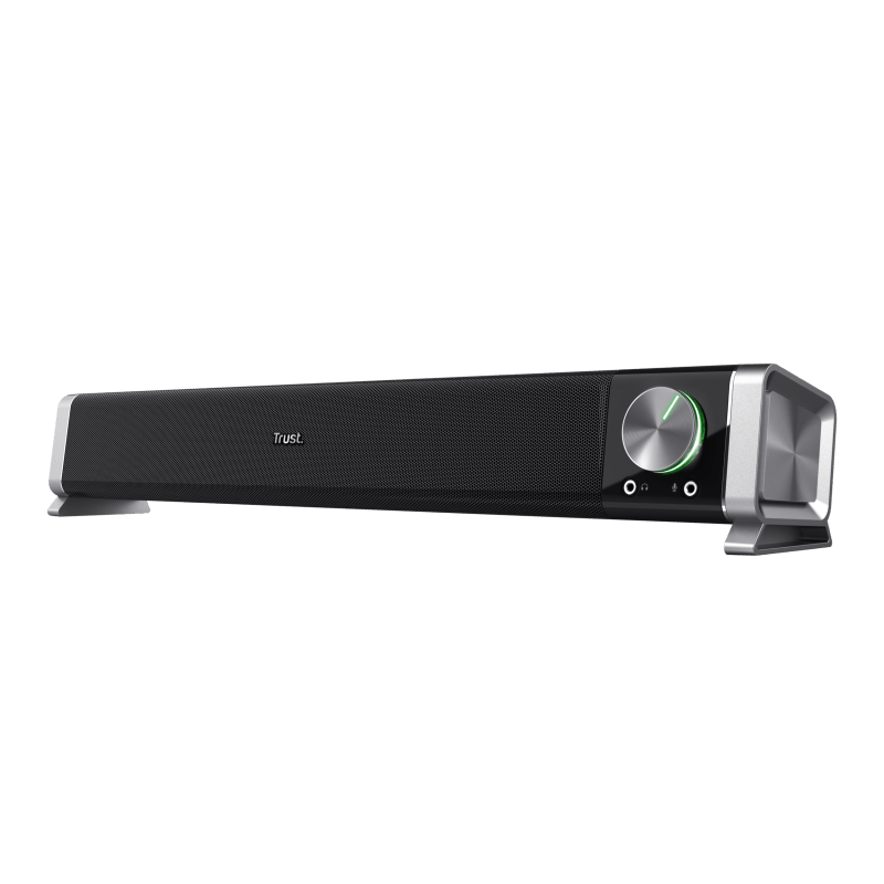 Soundbar Trust Asto, putere maxima 12W, frecventa raspuns 20 Hz, 20.000 Hz, negru