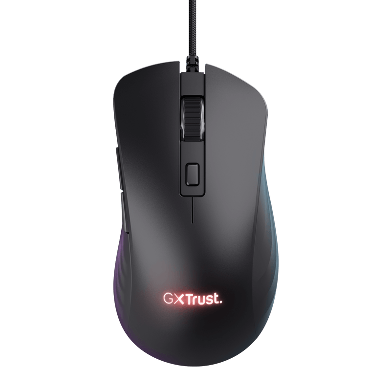 Mouse Trust GXT924 YBAR+ 25600 DPI, negru