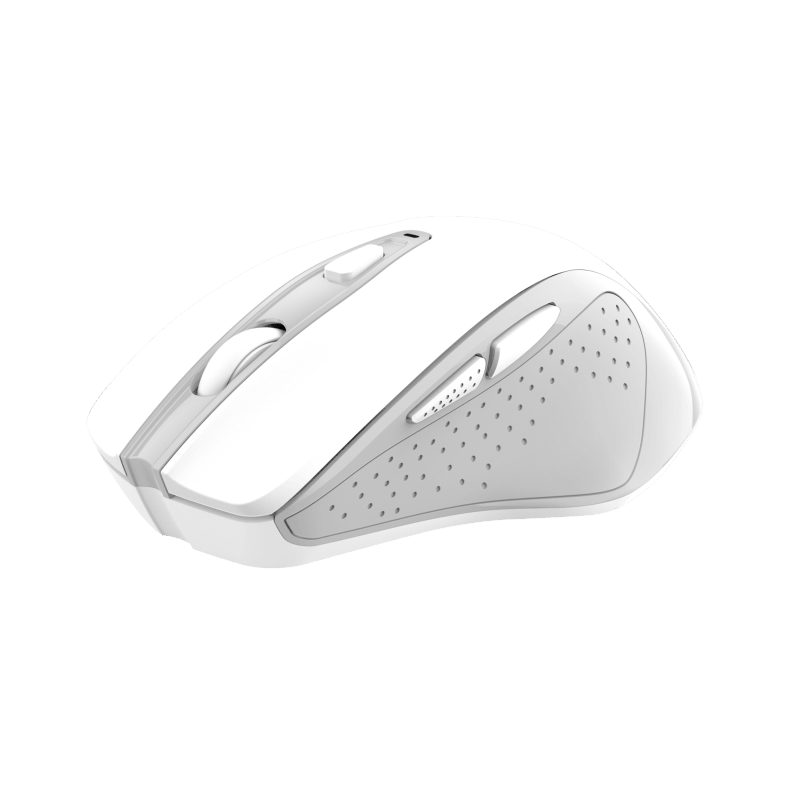 Mouse wirelessTrust Nito Silent, optic, numar butoane 5, rezolutie maxima 2200 DPI, alb