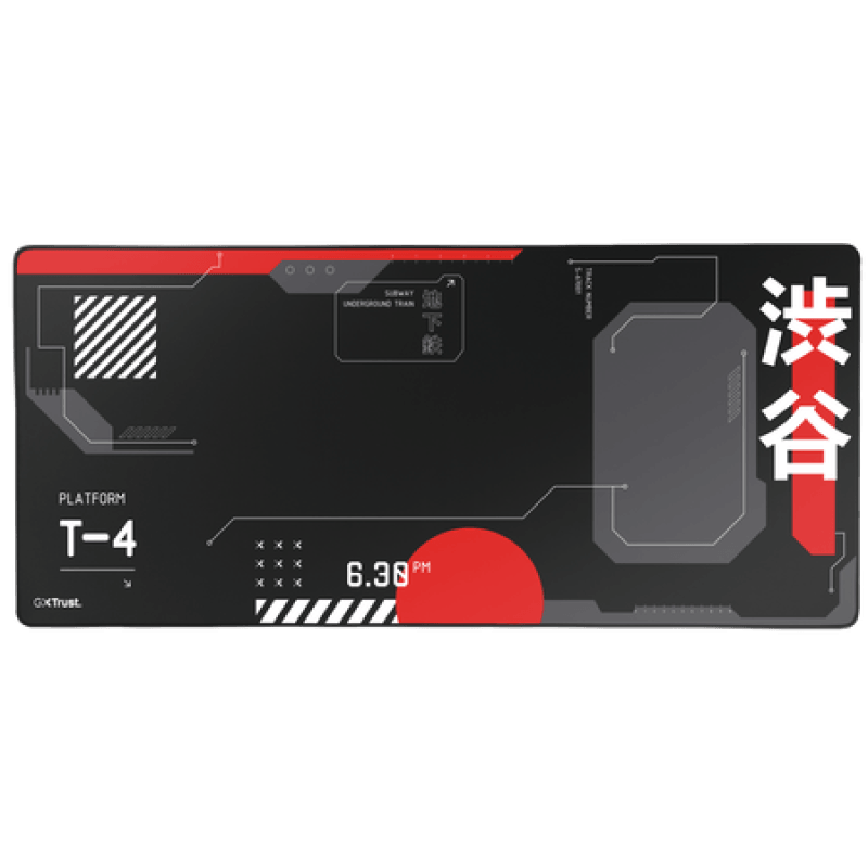 Mousepad Trust GXT 759 XXL, suprafata moale, dimensiuni 900 x 400 x 3mm, negru