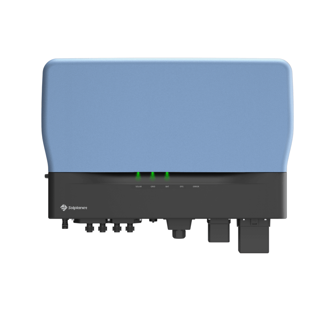 Solplanet hybrid inverter ASW25kH-TH asymmetric AFCI25kW,3P,4MPPT,w/AI dongle LAN/WLAN,40A*4,DC w/SPD,AC w/MOV,DC PV Pot w/Sunclix,DC Bat Pot w/MC4,AC Grid Pot w/CNNT,AC EPS Pot w/Handa,AC GEN Pot w/Handa, AFCI