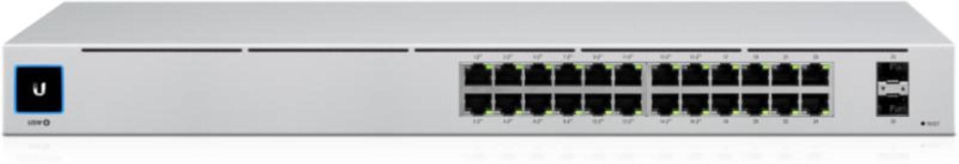 Switch Ubiquiti UniFi Gigabit USW-24, 24 port, 10/100/1000 Mbps