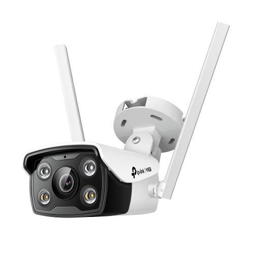 "TP-LINK VIGI 4MP Outdoor Bullet Network WIFI Camera,VIGI C340-W(4mm), 1/3""Progressive Scan CMOS, obiectiv: 4mm, F1.6,  unghi vizualizare  Horizontal FOV: 79°, Vertical FOV: 43°, Diagonal FOV: 93°distanta IR: 30mm, interfata : 2.4 GHz, 1 x RJ45 10/100M. Ip66"
