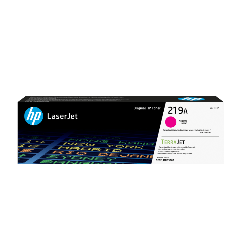 Toner HP W2193A  magenta,1.2 k, nr 219A,HP LaserJet Pro 3201,3204, 3288, 3302