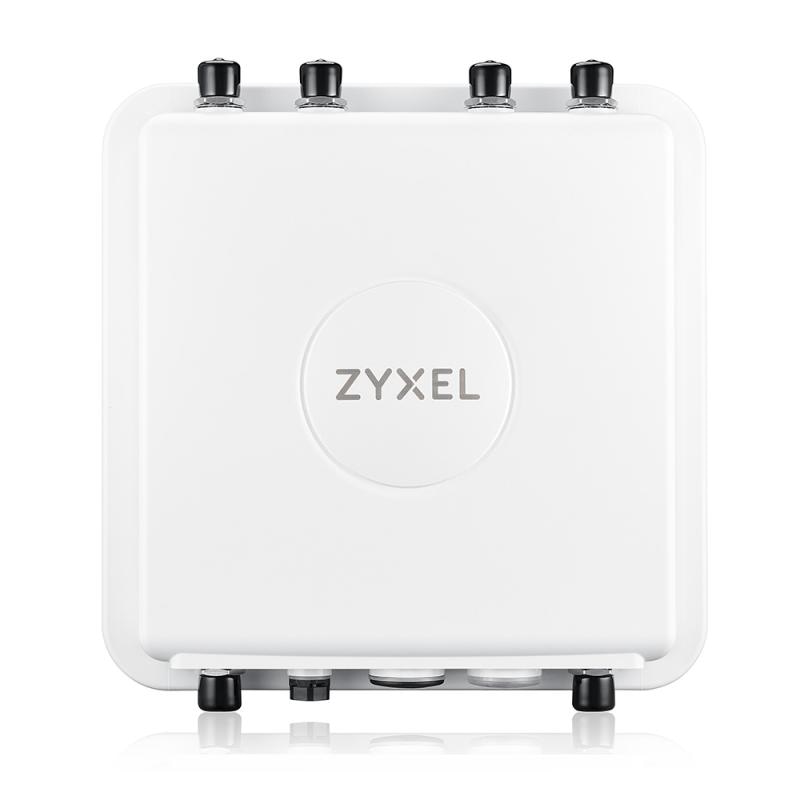WAX655E, 802.11ax 4x4 Outdoor Access Point  external Antennas (not included), Single Pack exclude Power Adaptor,  1 year Nebula Pro pack license bundled, EU and UK, UNIFIED AP, ROHS