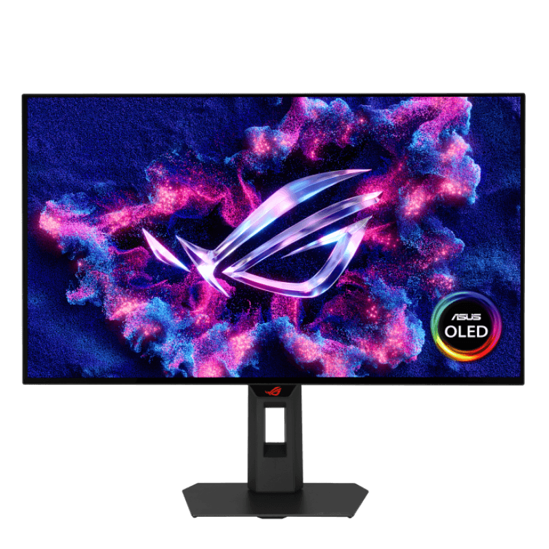 Monitor Asus 26.5" XG27AQWMG, Diagonal (inch): 26.5, Diagonal (cm): 67, Aspect ratio: 16:9, Panel: WOLED, Resolution: 2560x1440, Refresh Rate: 280Hz, Response time GtG: 0.03ms, Brightness (max): 1500 cd/m², Contrast (static) : 1.5M:1, Viewing angle: 178/178, Colours: 1073.7M, VESA Wallmount