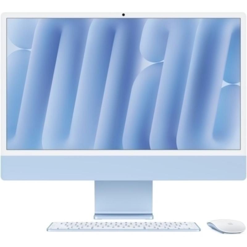 Apple iMAC 24" Retina 4.5k/ Apple M4 (CPU 10-core, GPU 10-core, Neural Engine16-core)/32GB/512GB - Blue - INT KB (2024) (Cto from MWV33RO/A)