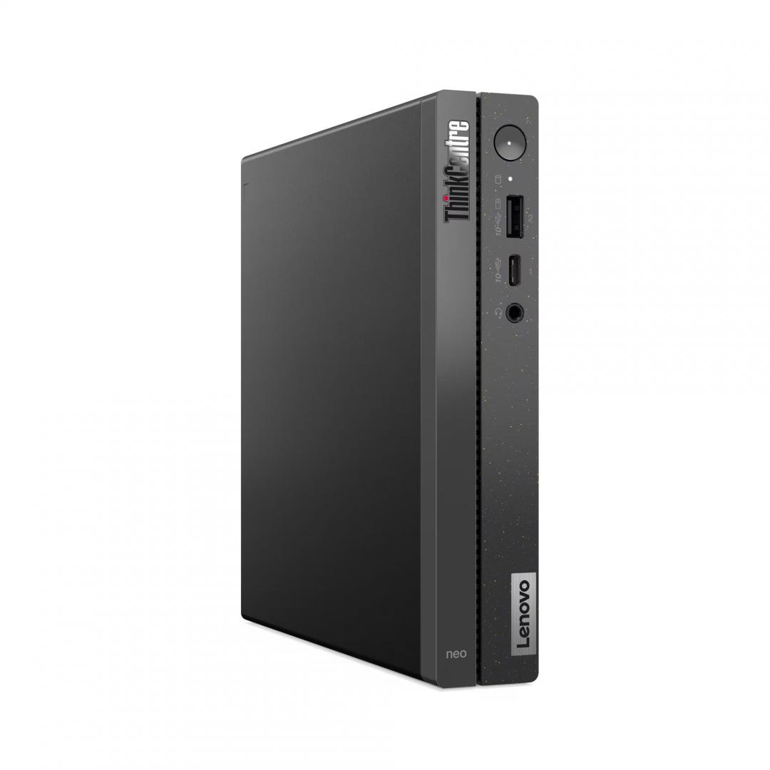 Desktop Lenovo ThinkCentre neo 50q Gen 4 Tiny, Intel Core i3-1215U, 6C (2P + 4E) / 8T, P-core 1.2 / 4.4GHz, E-core 0.9 / 3.3GHz, 10MB Intel Smart Cache, RAM 1x 8GB SODIMM DDR4-3200, 256GB SSD M.2 2280 PCIe 4.0x4 NVMe Opal 2.0, Video: Integrated Intel UHD Graphics, Optic: None, Card reader: No card