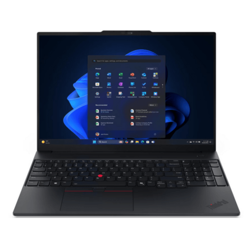 Laptop Business Lenovo ThinkPad E16 Gen 3, cu procesor Intel Core Ultra 5 226V, 16'' IPS, 16 GB LPDDR5x, 1 TB SSD, Intel Arc 130V, Fr OS