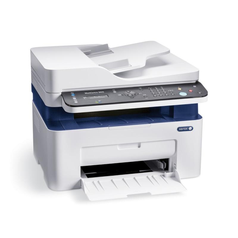 Multifunctional laser mono Xerox WorkCentre 3025V_NI, Print/ Copy/ Scan/ Fax, Viteza: 20 ppm, Rezolutie: 600X600 dpi, Procesor 600 MHz, Memorie 128 MB, Limbaje de printare: GDI, Interfata: USB, Ethernet, Wireless, ADF 40 pagini, Consumabile:106R02773 sau 106R03048. Se livreaza cu cartus de700 de