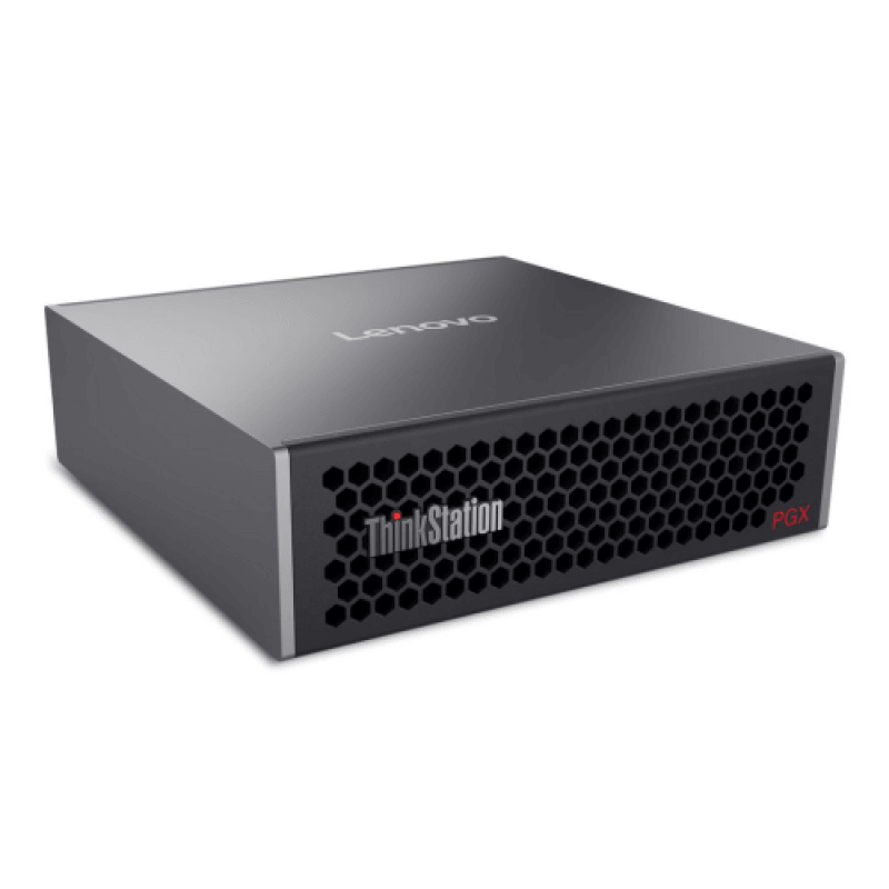 Laptop ThinkStation PGX; ; Built into NVIDIA® GB10 Grace Blackwell Superchip, 20 core Arm, 10x Cortex-X925 + 10x Cortex-A725; Video NVIDIA® Blackwell Architecture, Built into NVIDIA GB10 Grace Blackwell Superchip; RAM 1x 128GB LPDDR5x, 256-bit, Unified System Memory; 1TB M.2 NVME SSD with