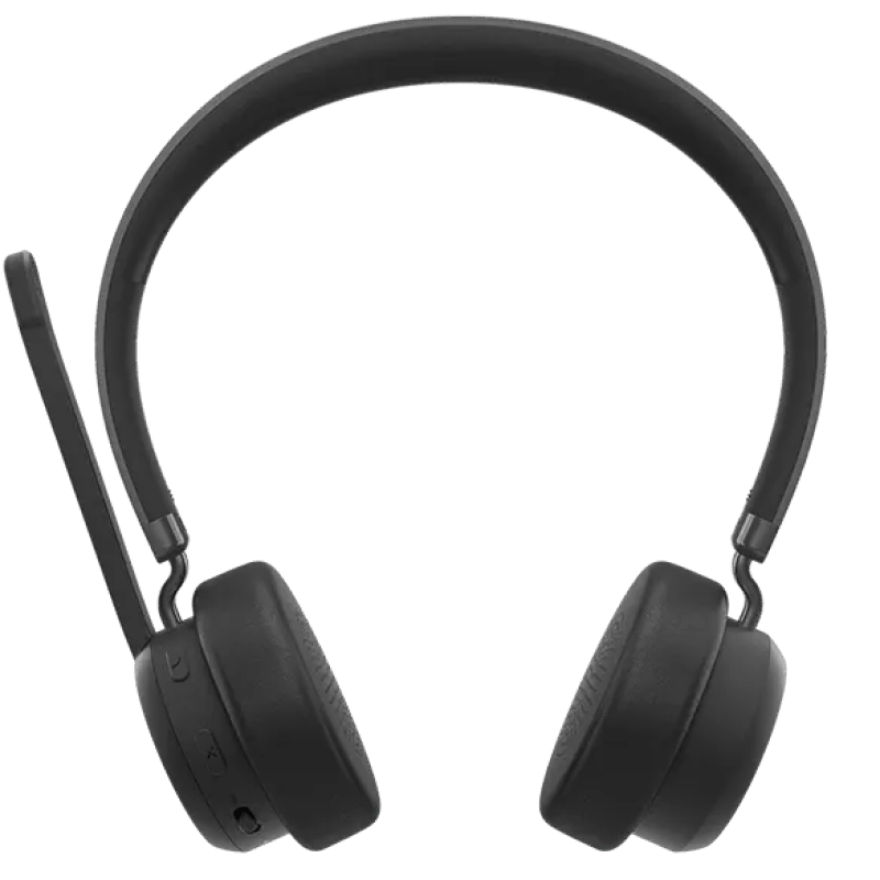 Lenovo Wireless Stereo Headset, Greutate: 392g, Color: Black, Audio Input: Bluetooth 5.3, Included Accessory: USB-C to USB-C cable, Cable Length: 1.3m, Play Time: 60h, Battery Capacity: 640mAh, Garantie: 2Y