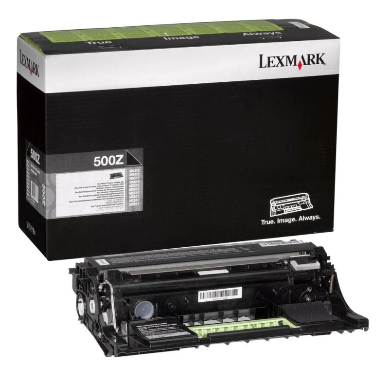 Drum Lexmark 50F0Z00, Return Program black, 60 k, MS310d , MS310dn , MS312dn , MS410d , MS410dn , MS415dn , MS510dn , MS510dtn with 3 year Exchange Service , MS610de , MS610dn , MS610dte , MX310dn , MX410de , MX510de , MX511de , MX511dhe , MX511dte , MX611de , MX611dhe