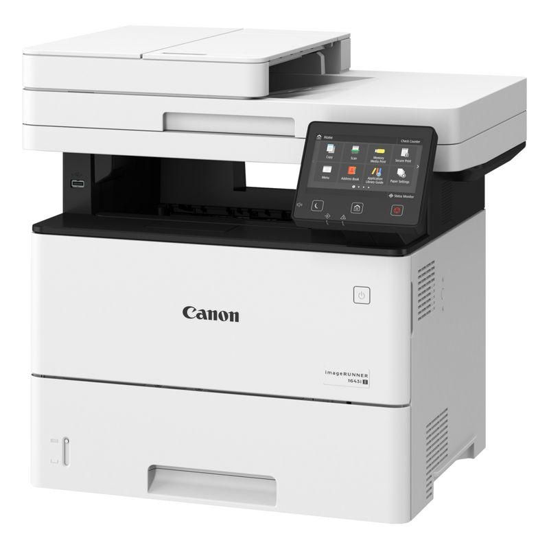 Multifunctional laser mono Canon I-SENSYS X 1643IF II, dimensiune A4 (Printare, Copiere, Scanare, Fax), viteza 43 ppm, duplex, rezolutie max 1200x1200dpi, memorie 1GB RAM, processor: 800 Mhz x 2, alimentare hartie standard 650 coli, max 2300 coli, UFR II, PCL6, PCL5, Adobe® PostScript® 3,imprimare
