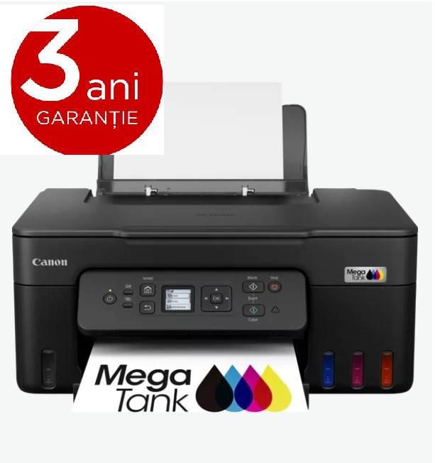 CANON PIXMA G3480BK CISS COLOR INKJET Multifunctional, Format A4, Duplex, Rezolutie; 4800 x 1200dpi, Viteza imprimare mono: 11ipm, color: 6 ipm, Capacitate hartie: 100 coli, Scanner CIS, Rezolutie scanare: 600 x 1200dpi, Viteza copiere: 3.2ipm, copiere multipla: 99 copii, Zoom 25-400%, LCD 1.35"