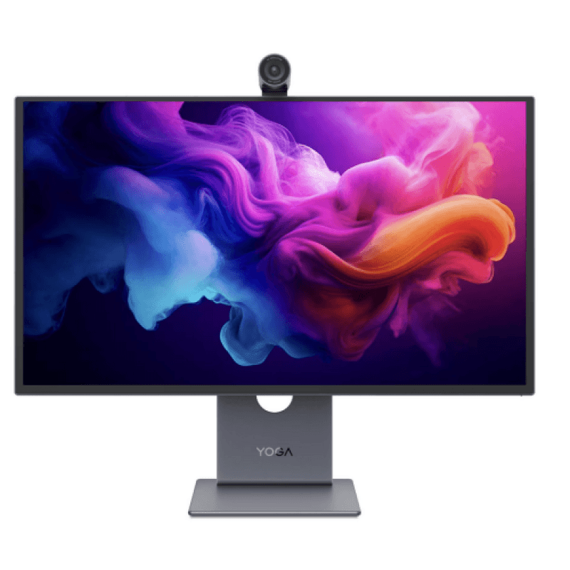 Monitor 26.5" Yoga Pro 27UD-10, LED, QD-OLED, 3840x2160; 120Hz; 16:9; Color Support: 1.07 Billion; Color Gamut: 99% sRGB, 99% DCI-P3, 96% Adobe® RGB, 0.03 ms (G to G), 250 cd/m² cd/m², 1500000:1 static, 178° / 178°, Porturi: 1x USB-C® (USB 40Gbps / USB4®, PD 3.1 up to 140W, DP 1.4 Alt Mode HBR3, USB