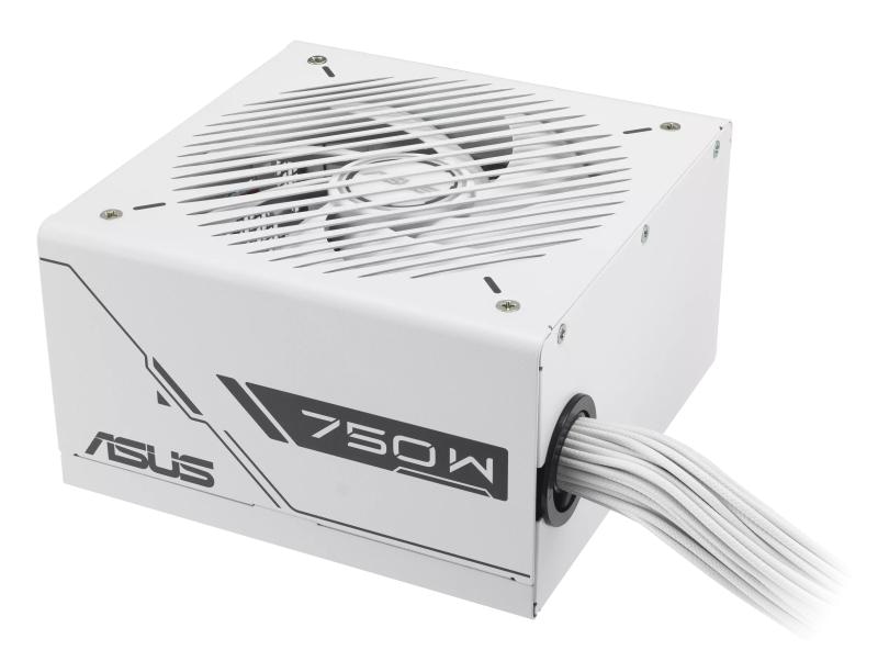 ASUS Prime 750W Bronze White Edition. Total power: 750 W, AC input voltage: 100 - 240 V, Power Factor Correction (PFC) type: Active. Motherboard power connector: 20+4 pin ATX, Motherboard power cable length: 60 cm, SATA power cable length: 120,400 mm. Purpose: PC, Power supply unit (PSU) form